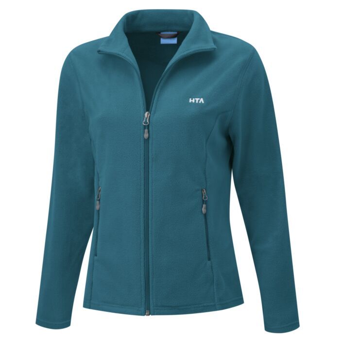 Veste fleece dames avec col droit