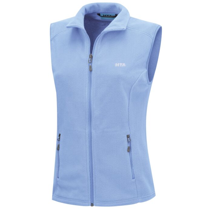 Fleece-Gilet Damen mit Stehkragen