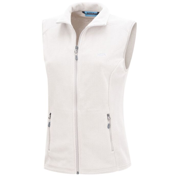 Fleece-Gilet Damen mit Stehkragen