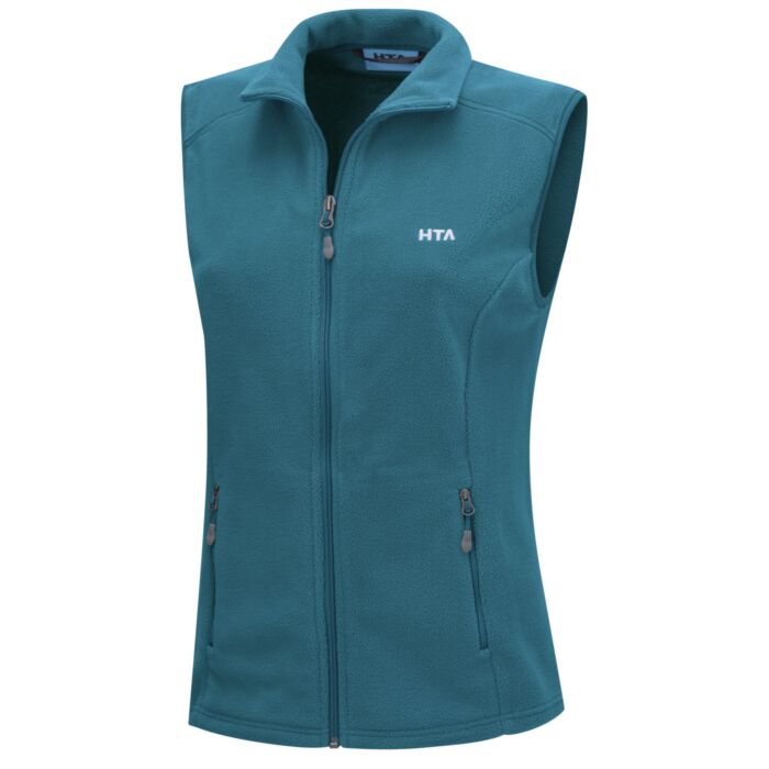 Fleece-Gilet Damen mit Stehkragen