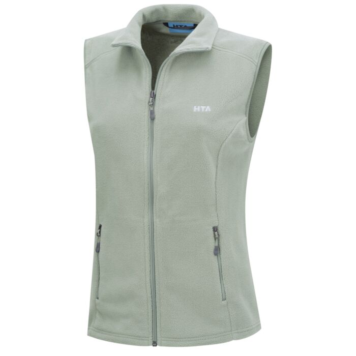 Fleece-Gilet Damen mit Stehkragen