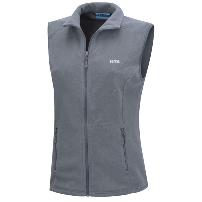 Fleece-Gilet Damen mit Stehkragen