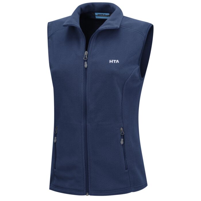 Fleece-Gilet Damen mit Stehkragen