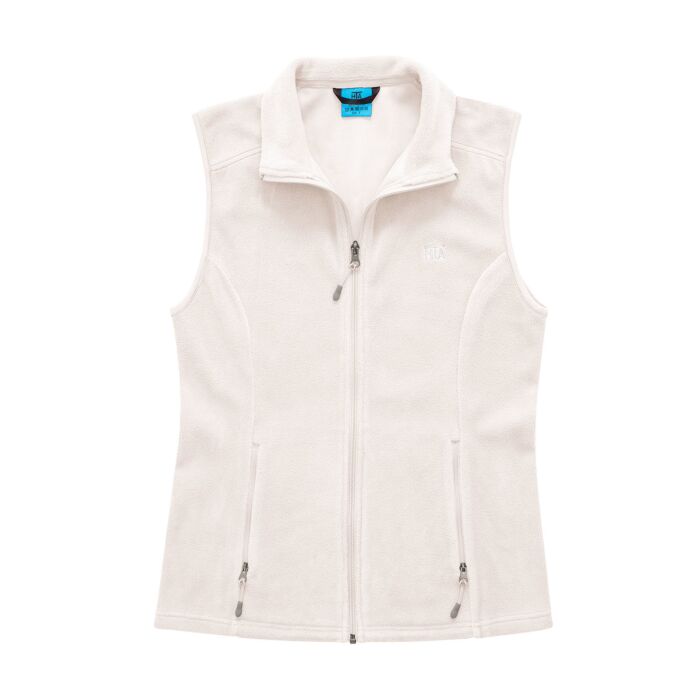 Fleece-Gilet Damen mit Stehkragen