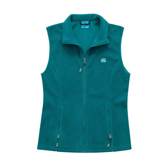Fleece-Gilet Damen mit Stehkragen