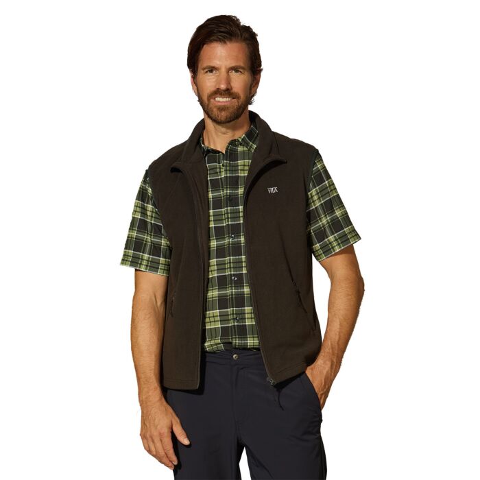 Bequeme Fleece-Weste von HTA