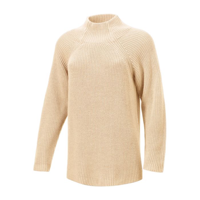Image of Artime Pullover mit Stehkragen, beige, XL bei Lehner Versand Schweiz