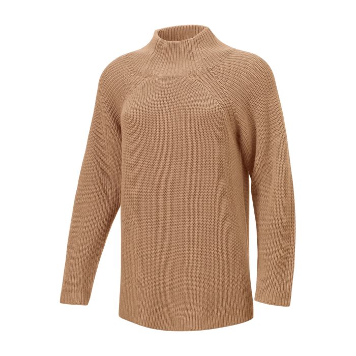 Image of Artime Pullover mit Stehkragen, camel, XS bei Lehner Versand Schweiz