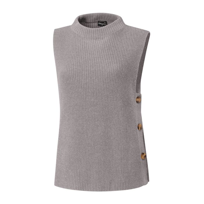 Image of Artime Pullunder mit seitlichem Knopfverschluss, grau, XL bei Lehner Versand Schweiz