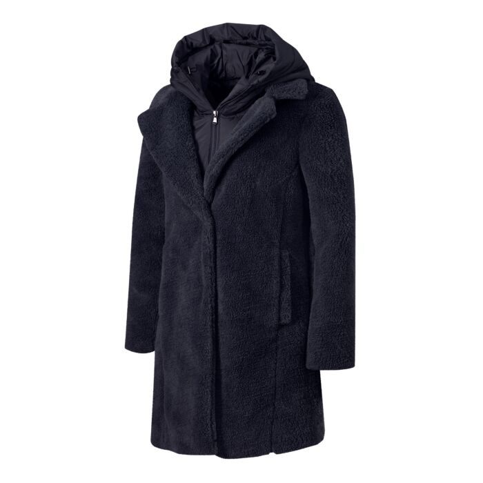Manteau Artime douillet en peluche main product photo