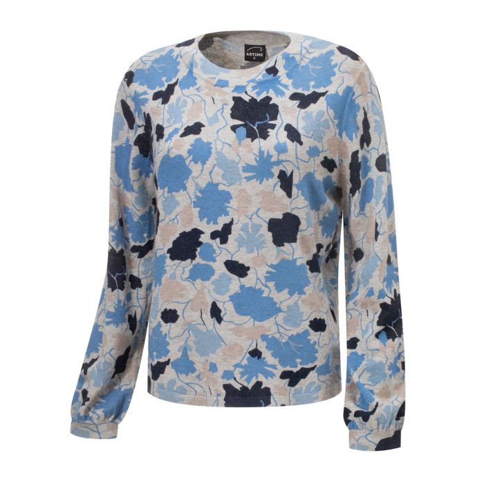 Image of Bedruckter Damenpullover von Artime, marine, XXL bei Lehner Versand Schweiz