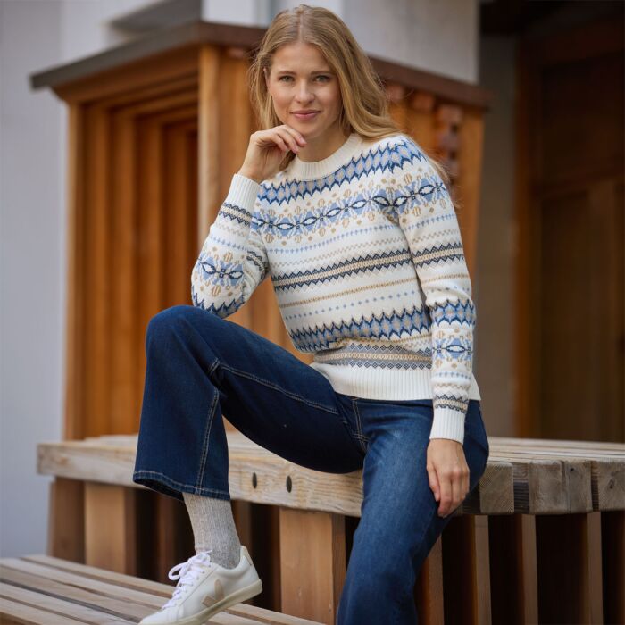 Winterlicher Norwegerpullover von Artime