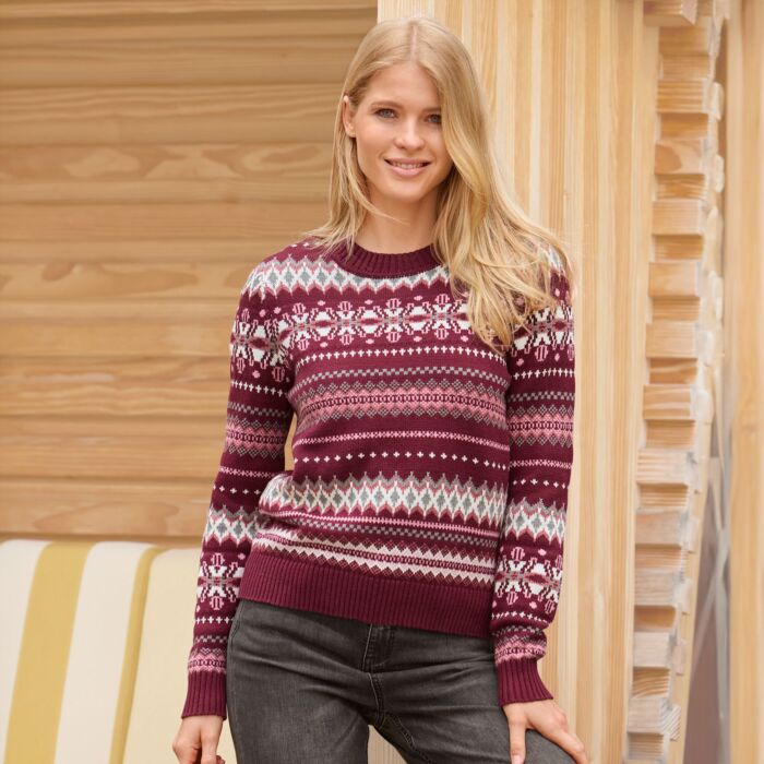 Winterlicher Norwegerpullover von Artime