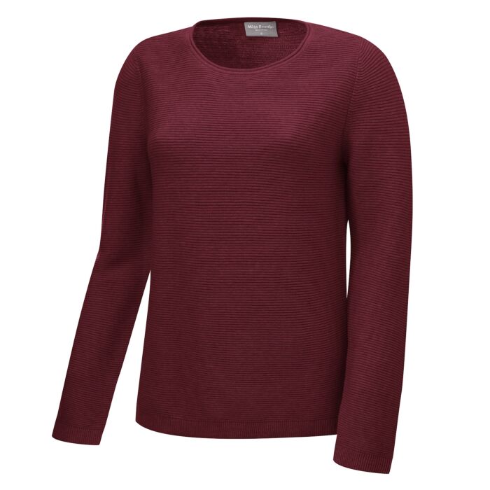Strickpullover in Rippenstruktur von Beverly