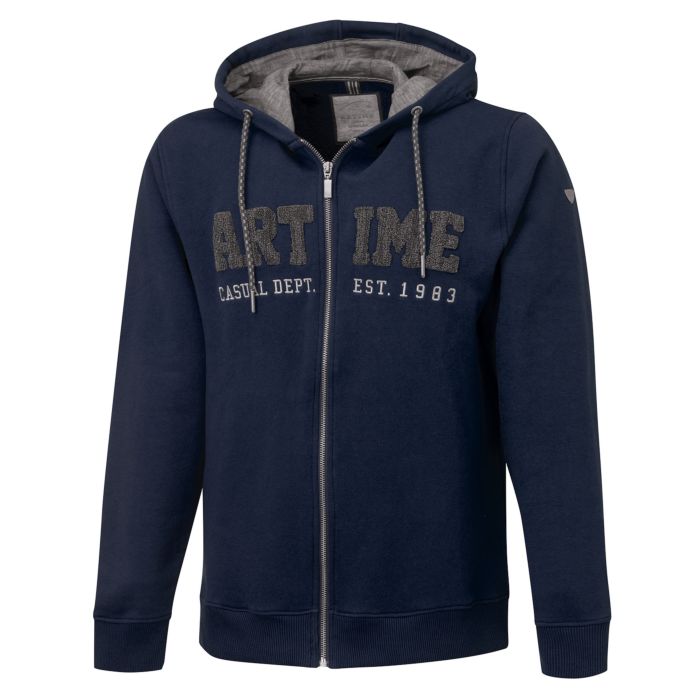 Image of Artime Kapuzen-Sweatjacke für Herren, marine bei Lehner Versand Schweiz