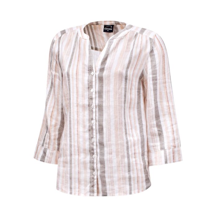 Sommerliche Leinen-Bluse