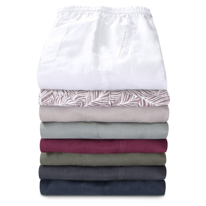 Sommerliche Leinenhose