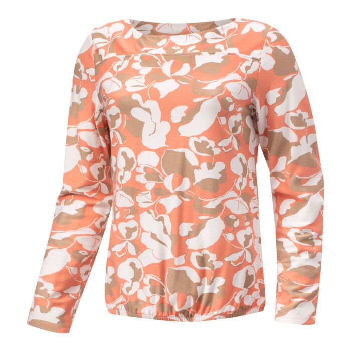 Langarm-Bluse bedruckt
