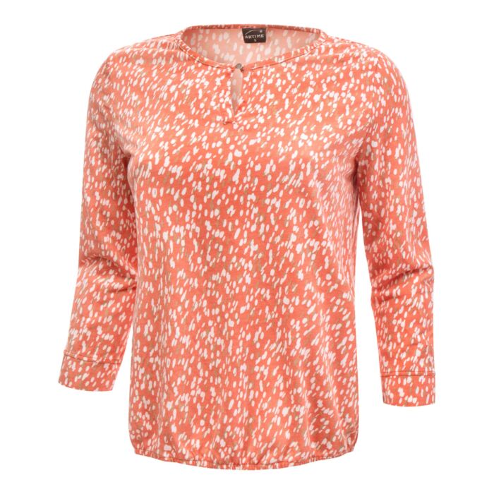 Bedruckte Bluse aus Polyester / Viscose main product photo