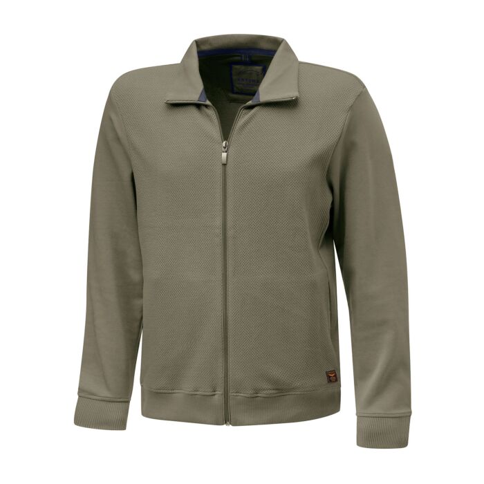Sweat-Jacke aus Baumwolle