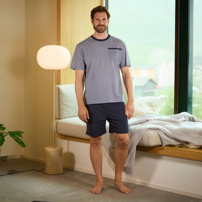 Shorty Pyjama für Herren