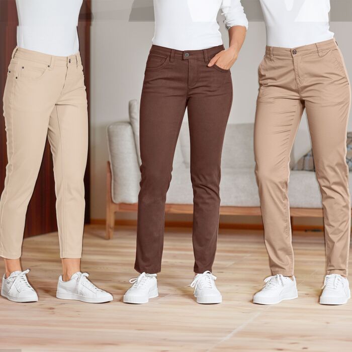 5-Pocket Hose Damen Stretch-Qualität