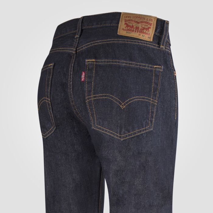 Jean Levi's 505 pour hommes, braguette zippée