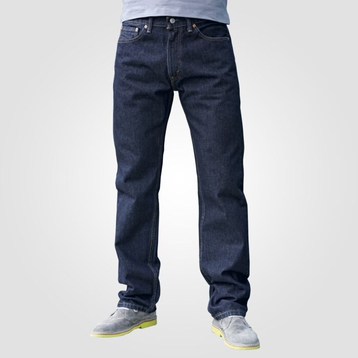 Jean Levi's 505 pour hommes, braguette zippée
