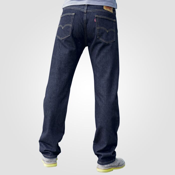 Jean Levi's 505 pour hommes, braguette zippée