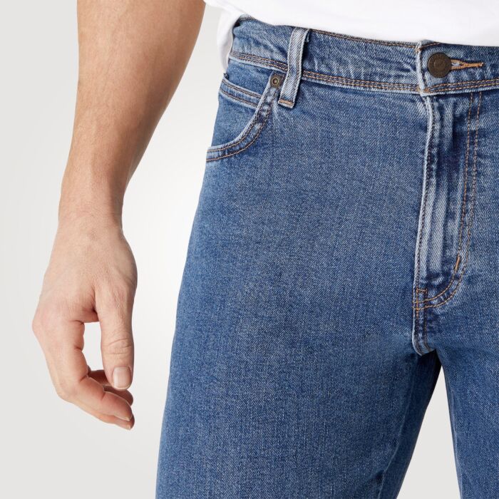 Wrangler Herren Jeans Straight-Fit