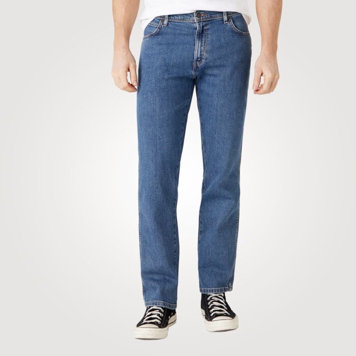 Wrangler Herren Jeans Straight-Fit