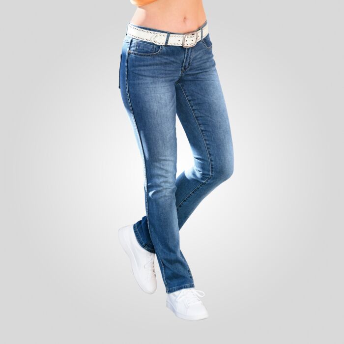 5-Pocket Damen Jeans in Stretch-Qualität