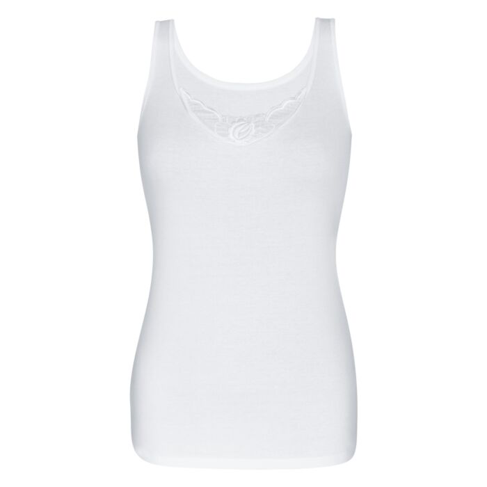 Sassa Top Feinripp mit Stickereimotiv DUO Pack