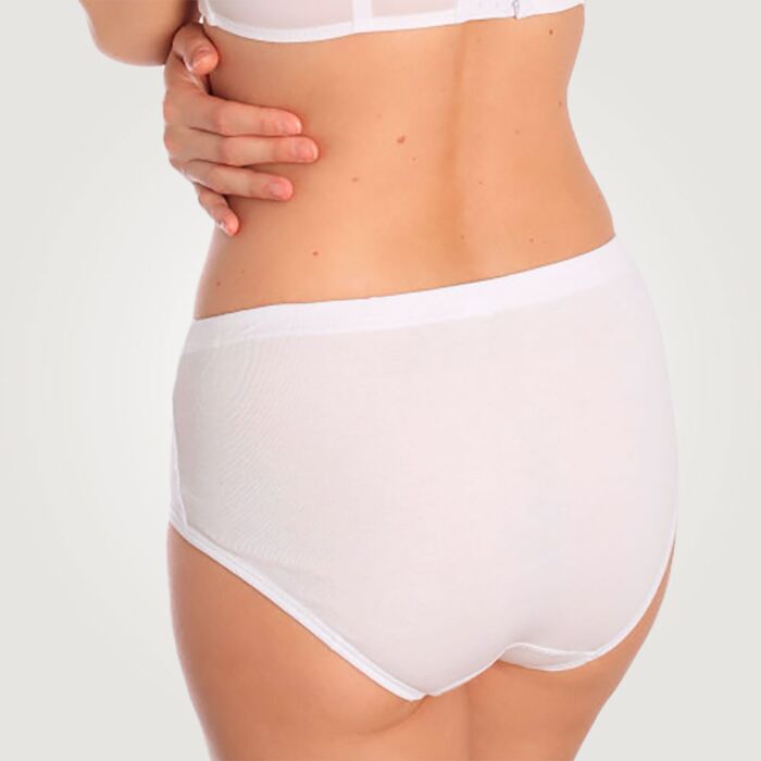 Sassa Taillenslip Feinripp mit Stickereimotiv 3er Pack