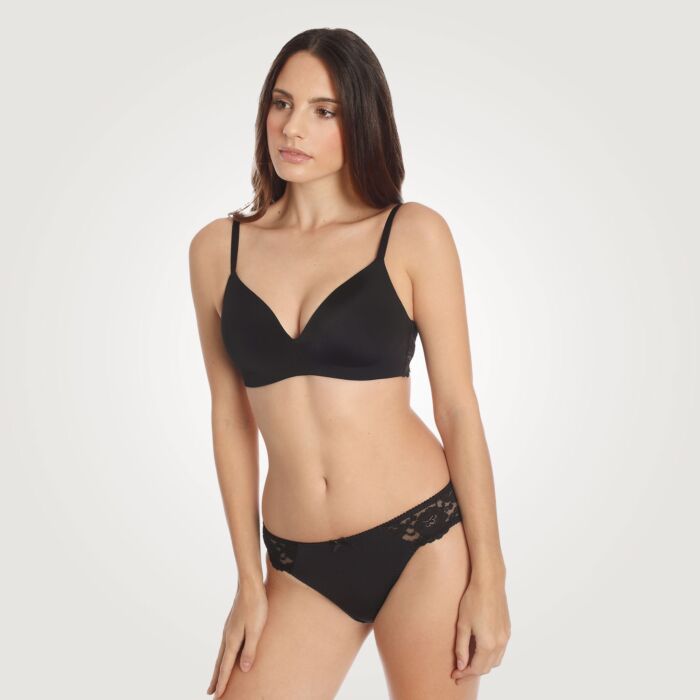 Soutien-gorge Sassa avec empiècement en dentelle
