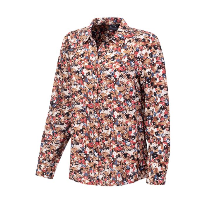 Langarmbluse Blümchen Print mit Hemdkragen main product photo