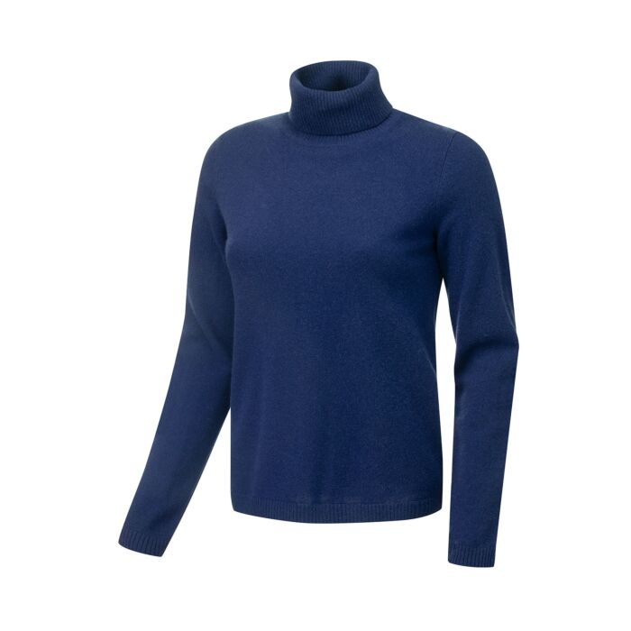Rollkragenpullover Damen aus Kaschmir Gots