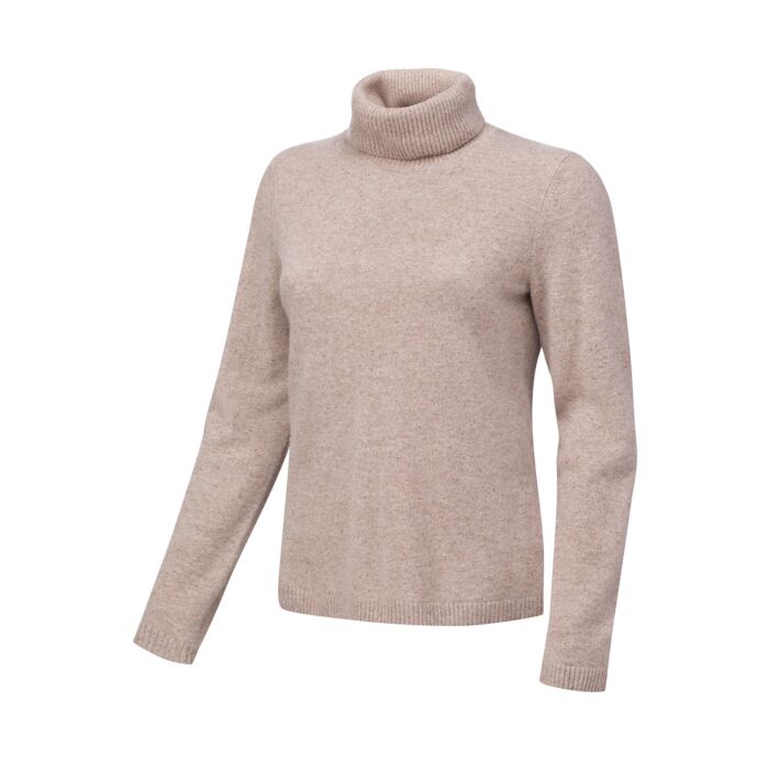 Rollkragenpullover Damen aus Kaschmir Gots