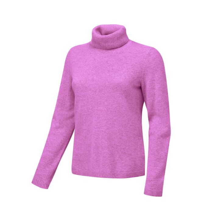 Rollkragenpullover Damen aus Kaschmir Gots