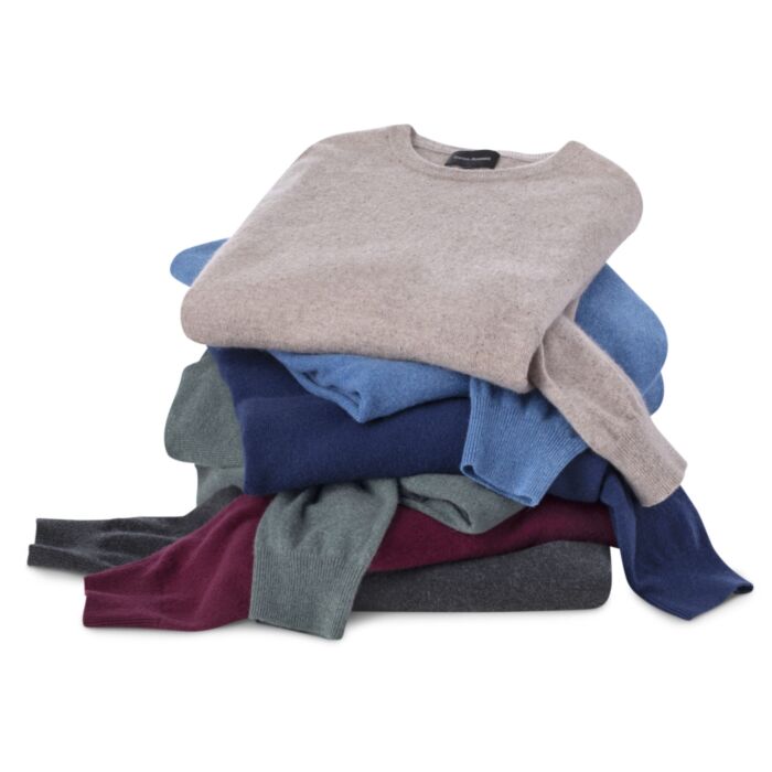 Pull-over hommes en cachemire certifié GOTS