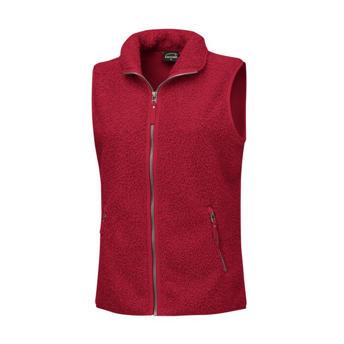 Sherpa Fleece Gilet Damen wärmende Qualität