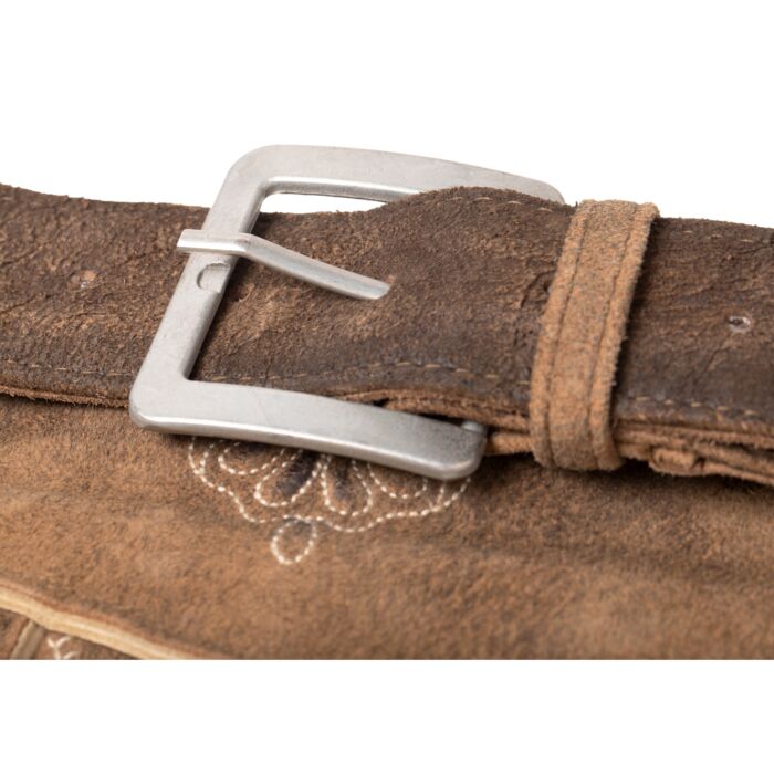 Trachten Lederhose mit Gürtel