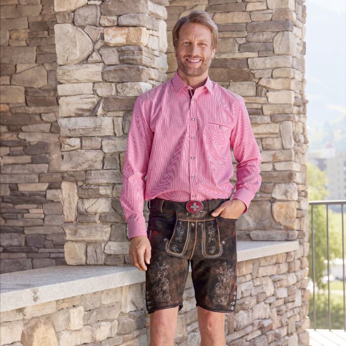 Pantalon traditionnel en cuir