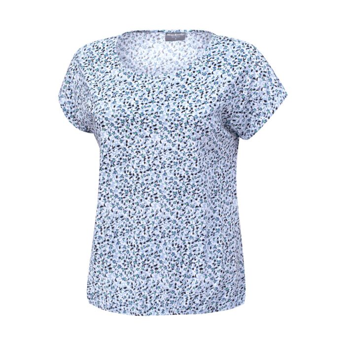 T-shirt confortable à imprimé floral pour dames
