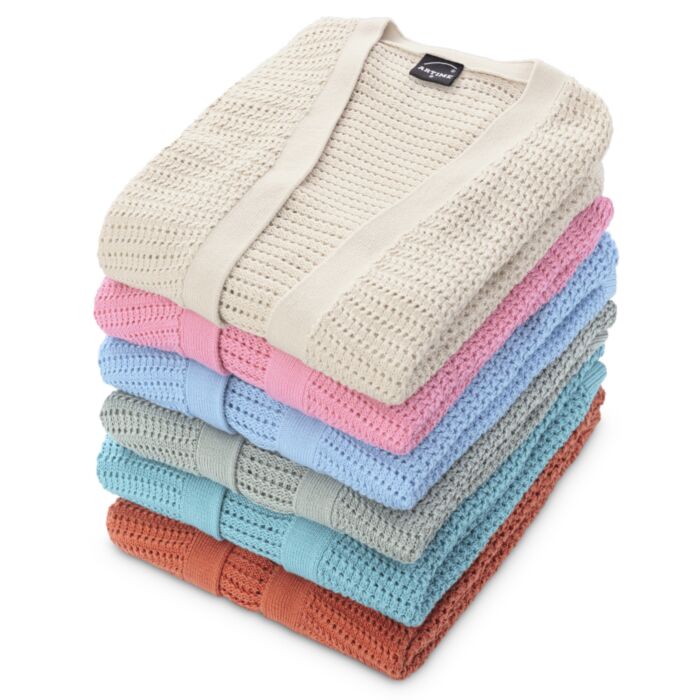 Veste Artime en tricot ajouré pour dames