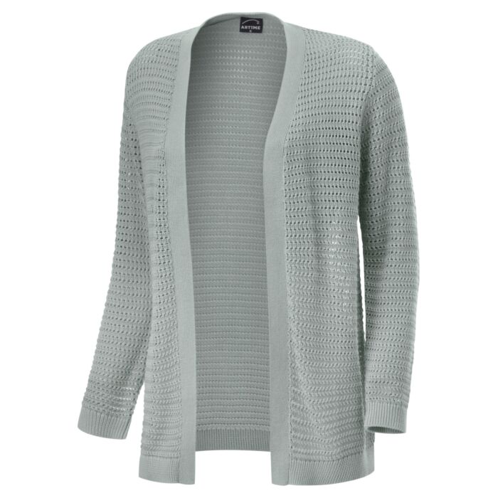 Veste Artime en tricot ajouré pour dames