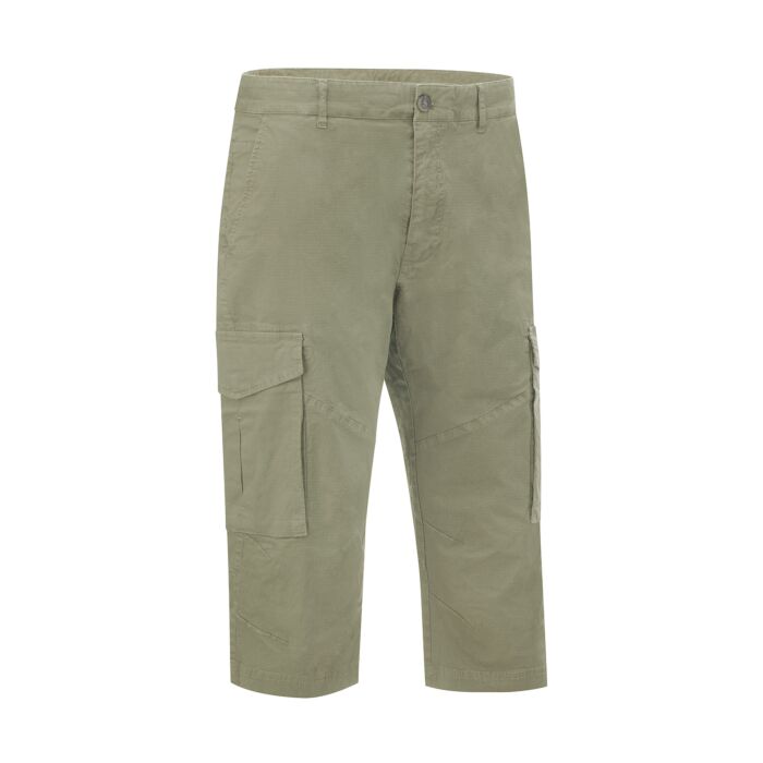 Modische 3/4 Cargohose mit vielen Taschen