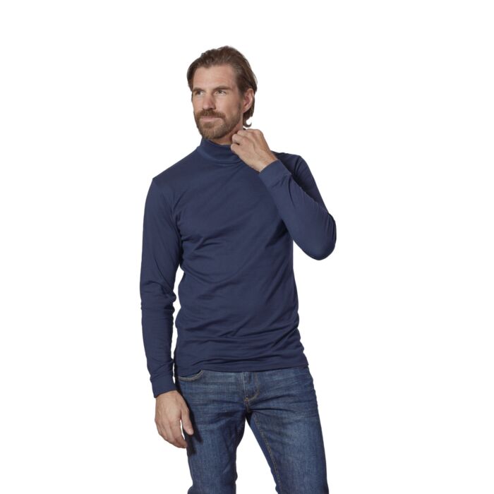 Basic Herren Rollkragen Shirt GOTS-zertifiziert