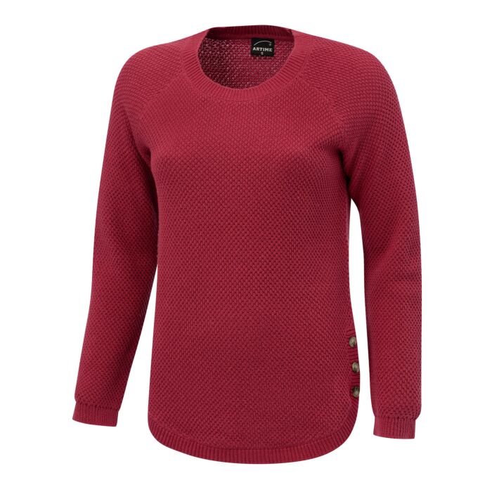 Pull-over dames structuré