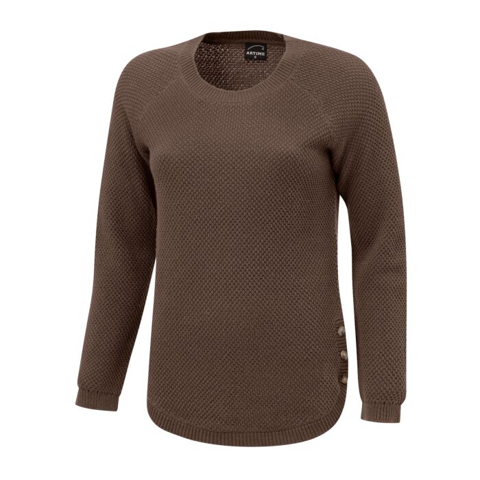 Pull-over dames structuré